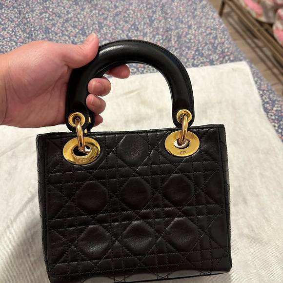 Mini lady dior bag - Picture 9 of 17